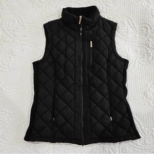Calvin Klein Black Quilted Vest for Layering